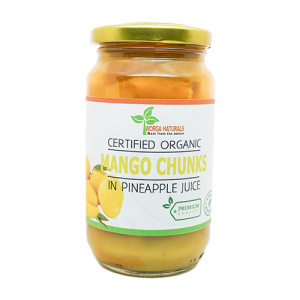 Organic Mango Chunks in Pineapple Juice