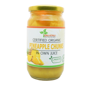 Organic Pineapple Chunks in own Juice