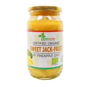 Organic Sweet Jackfruit Pieces in Pineapple Juice